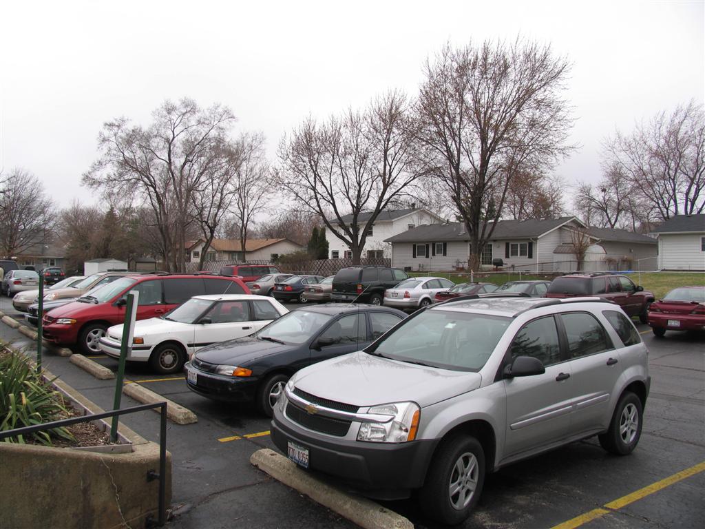 Parking Lot Overflowing